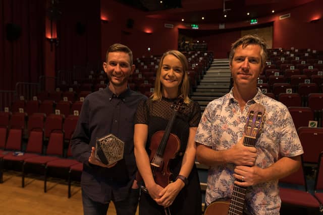 Pádraig Rynne and Tara Breen with Jim Murray will perform at the Watergate on November 10