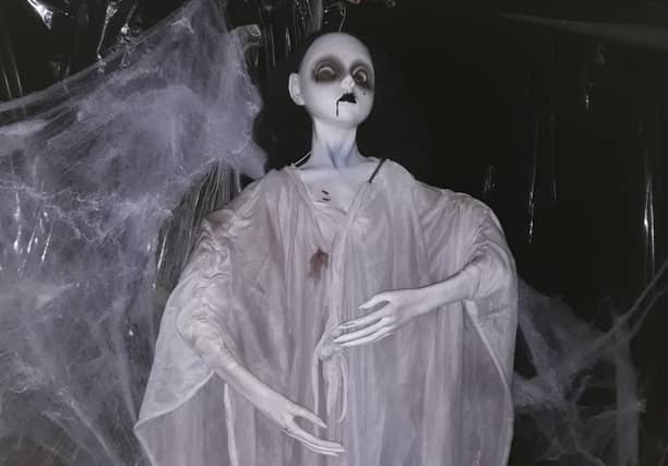 A figure at the Urlingford haunted house (2018)