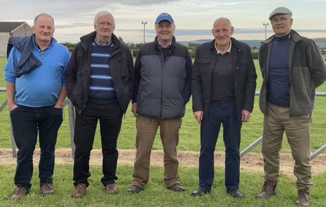 Kieran Purcell at a recent Galmoy Verses Windgap Junior game in Galmoy: Left to Right Pat Walsh, Jack Phelan, Séan Diherty, Kieran Purcell, Joe O'Shea