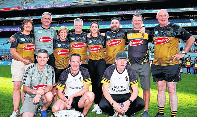 The victorious Kilkenny Senior Camogie management team that oversaw the Cats win a second All-Ireland title in three years in Croke Park on Sunday afternoon. Pic: James Crombie/Inpho