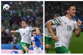 On this day in 2016, the Republic of Ireland overcame Italy 1-0 in Lille to secure a place in the knockout stages of UEFA EURO 2016. PIC: Sportsfile