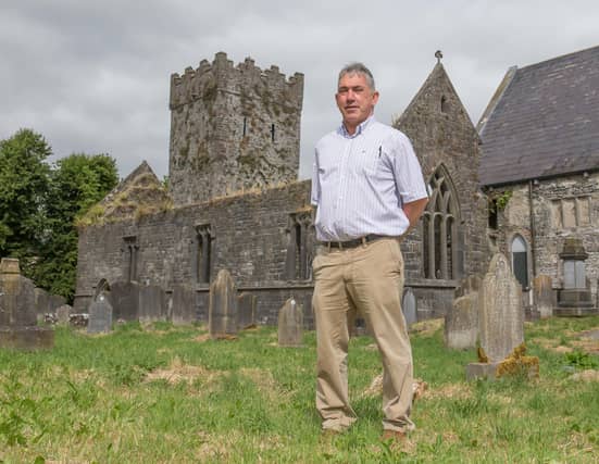 Cllr Matt Doran pictured outside St