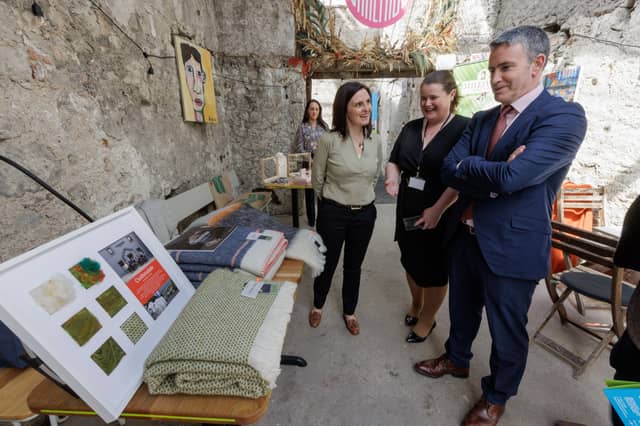 Minister English Visits Local Enterprise Office and client companies in Kilkenny