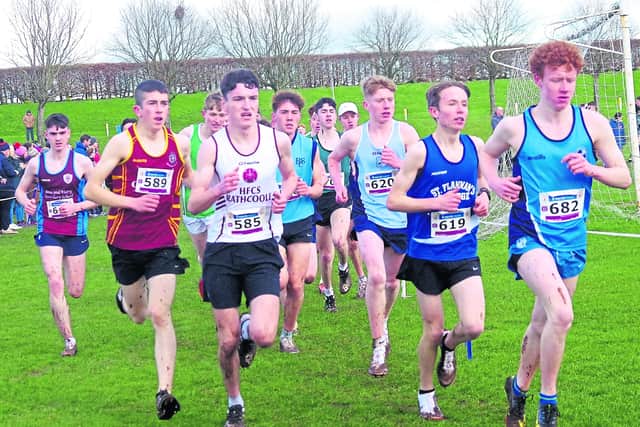 The Presentation were also in action in the junior girls, this time finishing in seventh place. The sole Loreto competitor in this race was Hazel Coogan, who finished in 40th position.