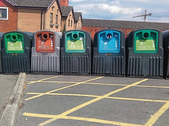 Bottle banks like these are being installed in Urlingford
