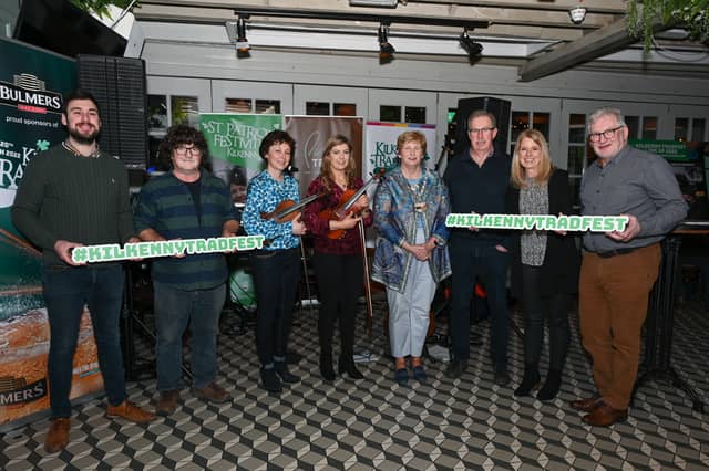 James Rice, John Bermingham, Aine McGrath, Caoimhe Carrigan, Cathaoirleach Fidelis Doherty, Billy Carrigan, Marian Flannery and Pat Crotty PICTURE Vicky Comerford