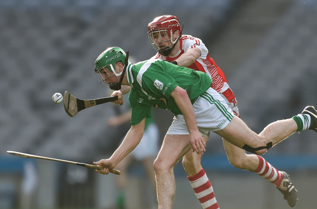 Kevin Crowley in action for Mooncoin during the 2017 All-Ireland Junior Hurling Championship Final against Mayfield of Cork. Picture: Piaras O’Midheach/Sportsfile