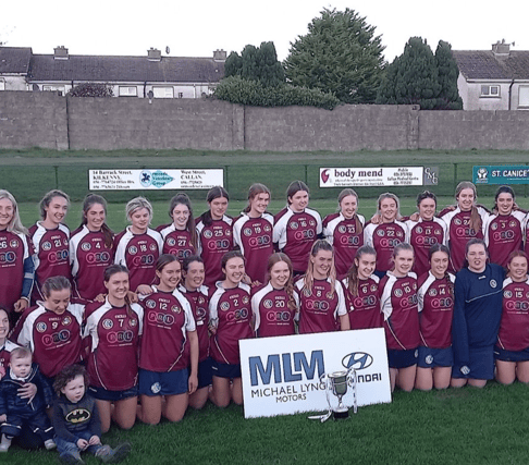 The Dicksboro team that fell to defeat against reigning champions Oulart-the Ballagh in the Leinster Senior Camogie Final at Abbotstown on Sunday afternoon