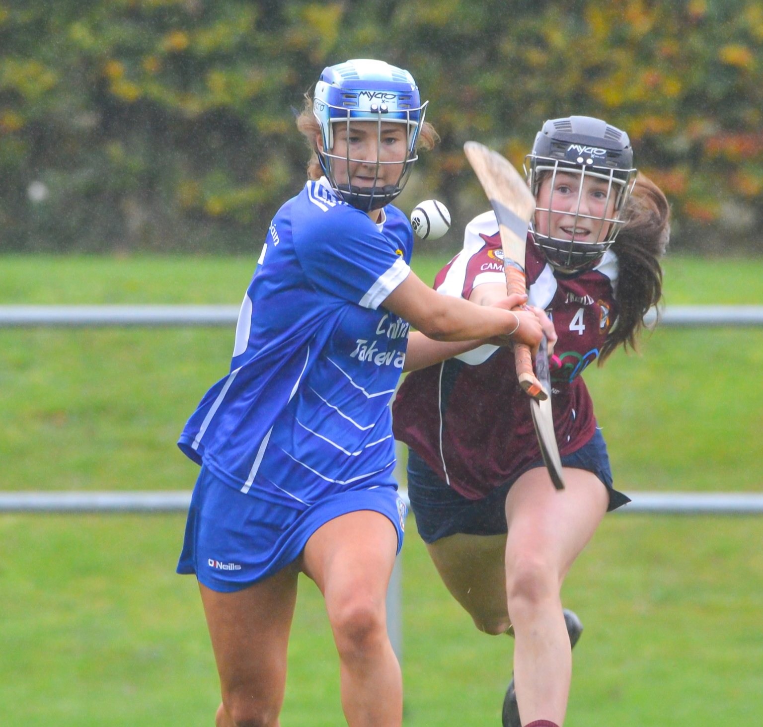 Thomastown’s Therese Donnelly (Inset) lined out at corner forward in Saturday’s defeat