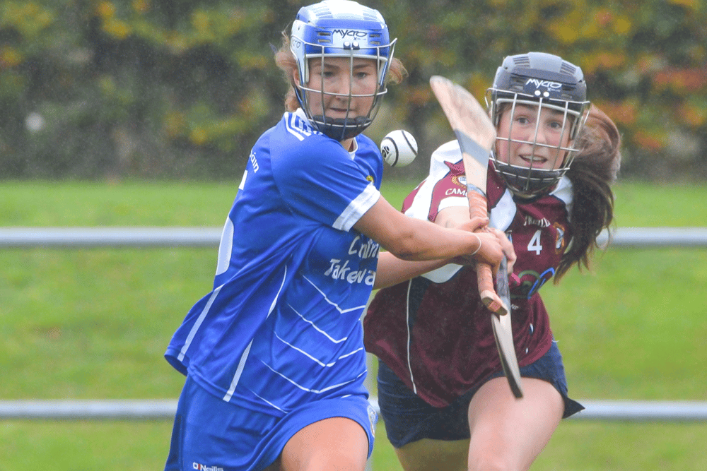 Thomastown’s Therese Donnelly (Inset) lined out at corner forward in Saturday’s defeat