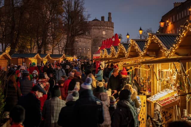 A busy Parade at Yulefest over the weekend