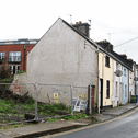 The gap in the houses in Windmill Street, where a derelict unit stood until recently  PICTURE: ADRIAN BUTLER