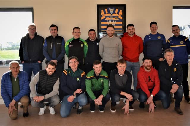 The visit was part of Eamon Brosnan’s stag party - Eamon had played at corner-forward in the All-Ireland in 2011. Eamon failed to find the net in the final from a penalty and goalkeeper for the Lockes that day reminded Eamon of the fact he missed a penalty on the day.