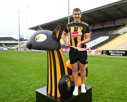 Kilkenny hurler Eoin Murphy warms up for Kilkenny Day on Sunday, October 10 PICTURE Vicky Comerford
