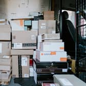 The warning comes after vans followed couriers to steal packages at locations across the country ahead of Christmas.