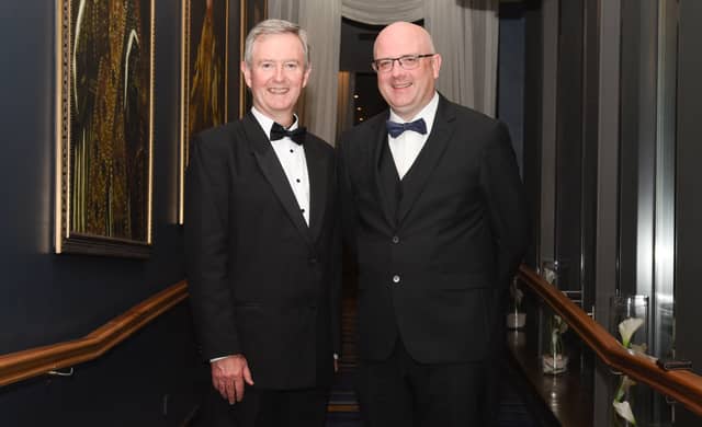 John Hurley, CEO and Colin Ahern, President of Kilkenny Chamber PICTURE: Vicky Comerford