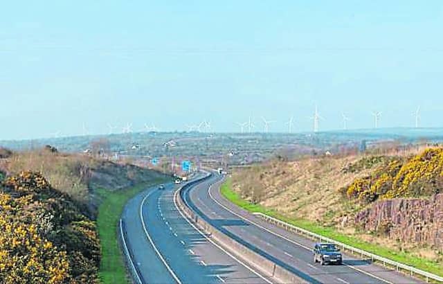A CGI image which shows how the windmills may be viewed PICTURE: AN BORD PLEANALA