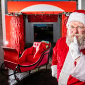 Even Santa has to wash his sleigh!