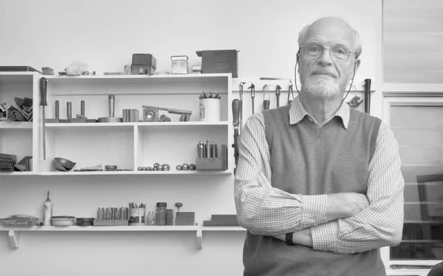 Master craftsman, Rudolf Heltzel in his studio on Patrick Street, Kilkenny PICTURE: Roland Paschhoff