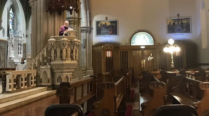 RTÉ will broadcast Mass daily from St Eunan's and St Columba's Cathedral, Letterkenny