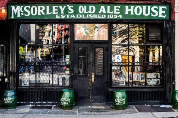 Harry promised him a job in New York. Matty went stateside to work as a waiter and bartender at McSorley’s. In 1977, Matty bought the premises from Harry Kirwan's son.