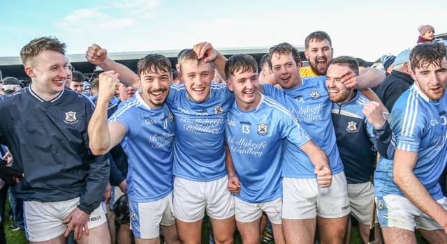 A week after their county final victory, Graigue-Ballycallan had that winning feeling again PICTURE: PAT MOORE