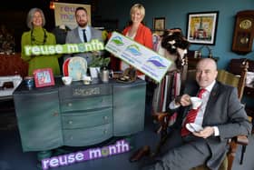 At the launch of Reuse Month 2018