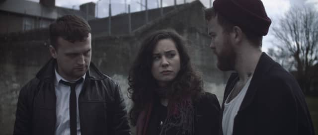 Peter McGann, Aoibhin Murphy and Ed Murphy in Two Cats