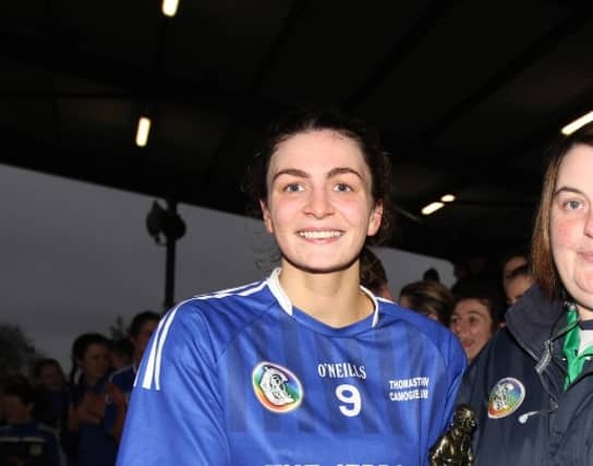 Anna Farrell played a huge game for Thomastown