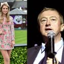 Vogue Williams and Louis Walsh