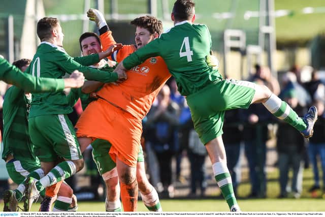 “In saying that they’re well able to mix it too,” he added. “They’re a physical side, very big with some no-nonsense defenders at the back. Their goalkeeper is a very good shot-stopper as he showed with his performance in the penalty shootout as well as couple of good saves in the game.