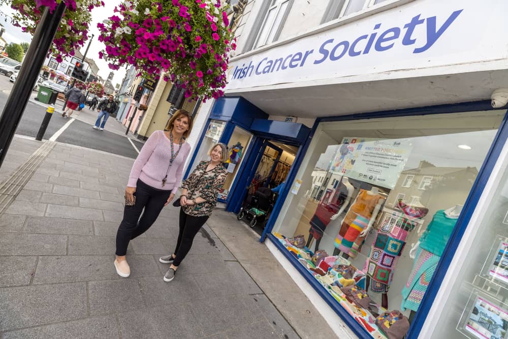 Deirdre Power at Irish Cancer Society shop on Parliament Street, Kilkenny