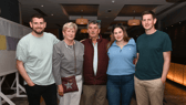 Rory Doherty, Fidelis Doherty, Andrew Doherty, Katie Doherty and Ben Doherty. PICTURE: Vicky Comerford