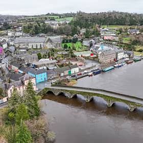 The River Barrow flows through Graignamanagh