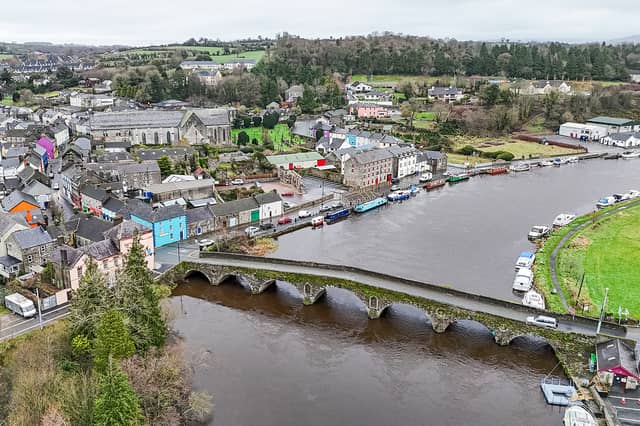 The River Barrow flows through Graignamanagh