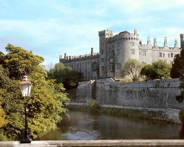 Kilkenny Castle pictured from John's Bridge in Kilkenny City