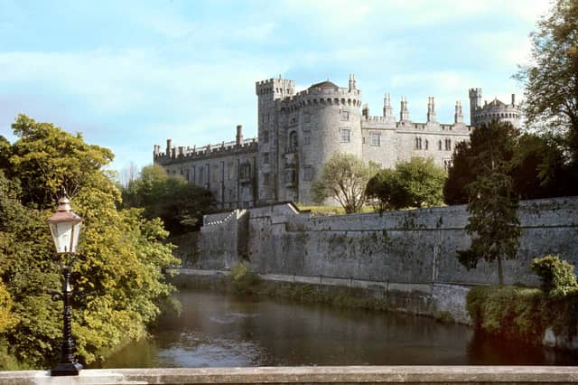 Kilkenny Castle pictured from John's Bridge in Kilkenny City