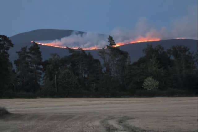 Fire on Slievenamon