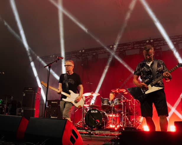 Kerbdog were the first band to take the stage at the Live at Castle Mills shows