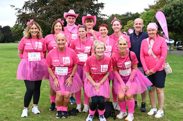 Participants taking part in The Very Pink Run in Kilkenny