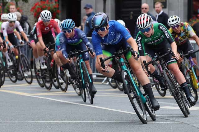 Action from the final stage of last year's edition of the Ras na mBan.