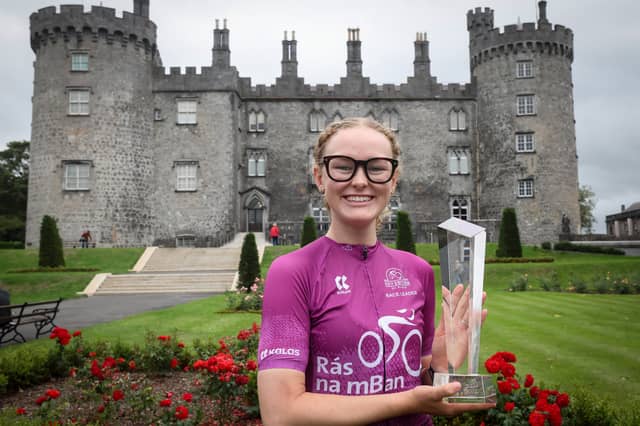 Olympia Norrid-Mortensen who won the race by one second pictured at Kilkenny Castle