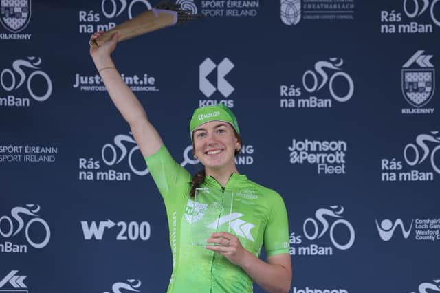 Aliyah Rafferty pictured in the Kilkenny County Council Best Irish Rider jersey