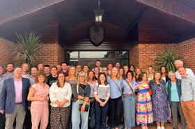 Students returned and  met former teachers 20 years on