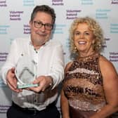 Pat Kirwan and Angela Hayes at last year's awards