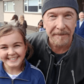 Zara Doyle represented Kilkenny as part of the 32 county orchestra that performed with U2