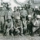 Irish UN soldiers after the Jadotville siege who held out for five days against overwhelming odds.  