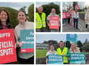 Striking workers in Kilkenny