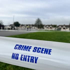The scene in the Birchwood area of Waterford, where the fire took place (Mícheál Ó Scannáil/PA)