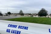 The scene in the Birchwood area of Waterford, where the fire took place (Mícheál Ó Scannáil/PA)